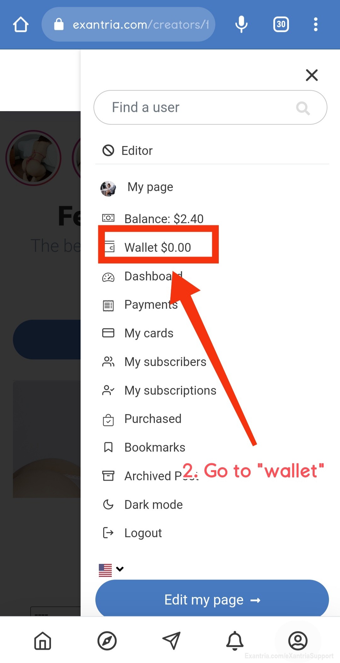 Wallet Top up from GCash (For Phillipines Users)