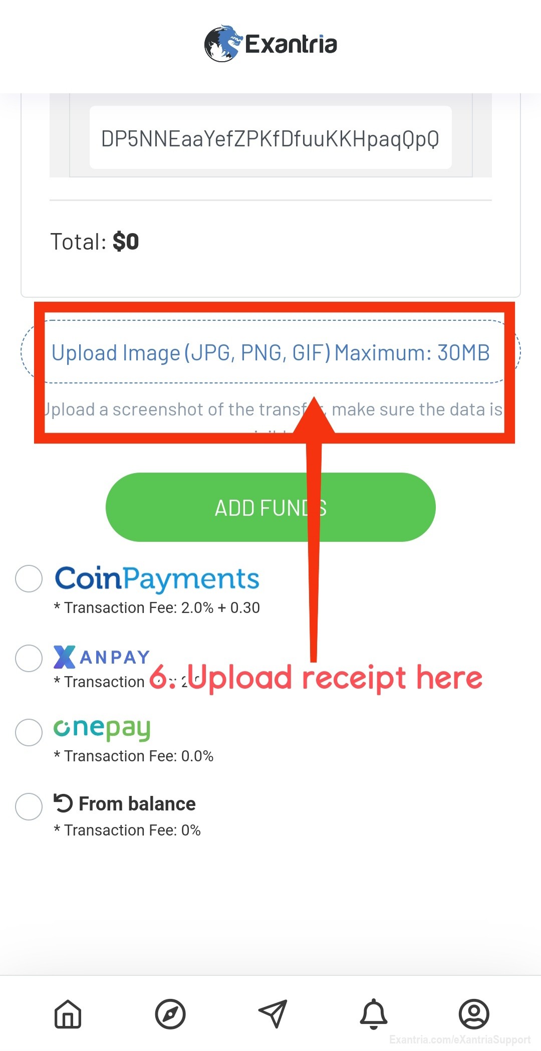 Wallet Top up from GCash (For Phillipines Users)