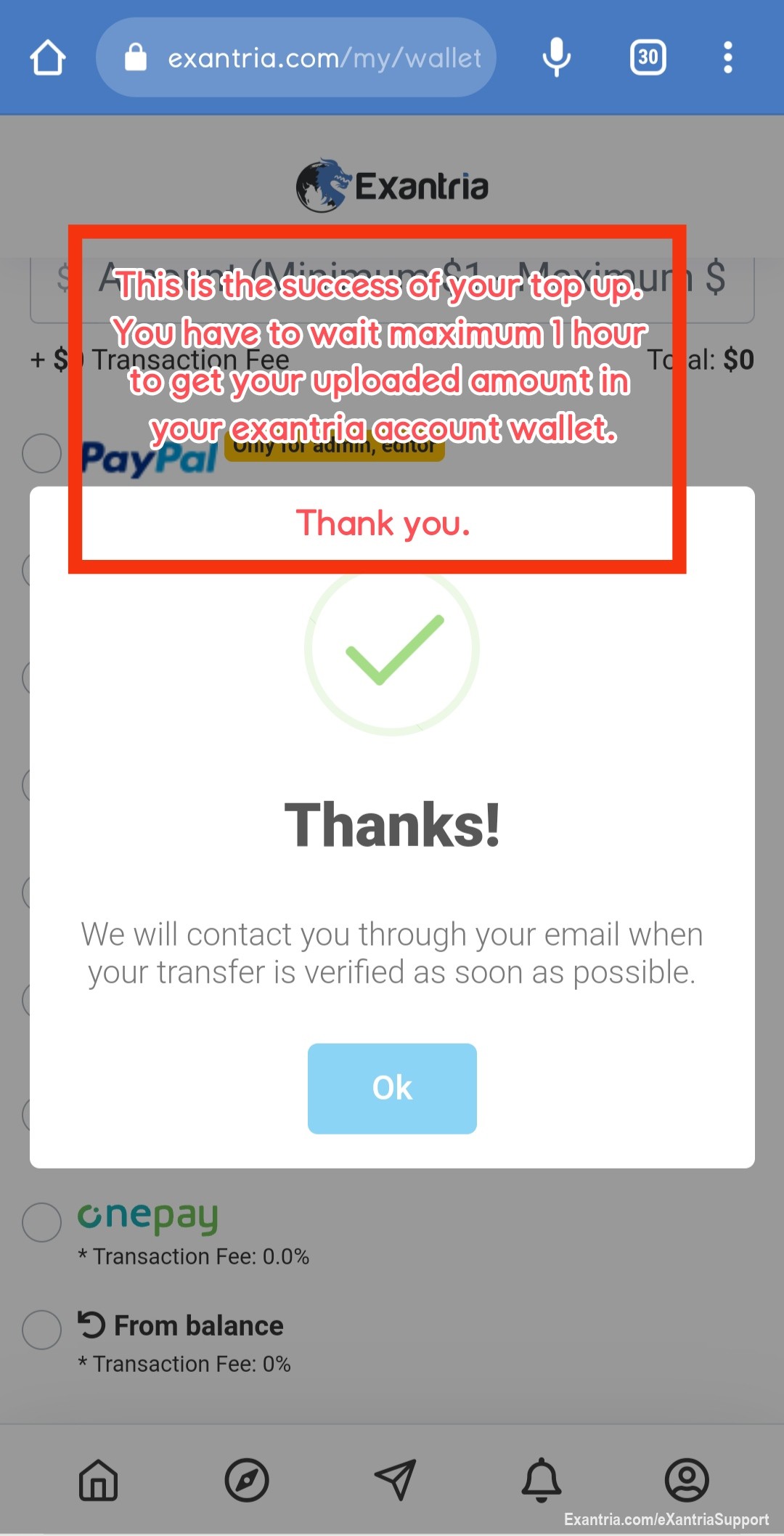 Wallet Top up from GCash (For Phillipines Users)