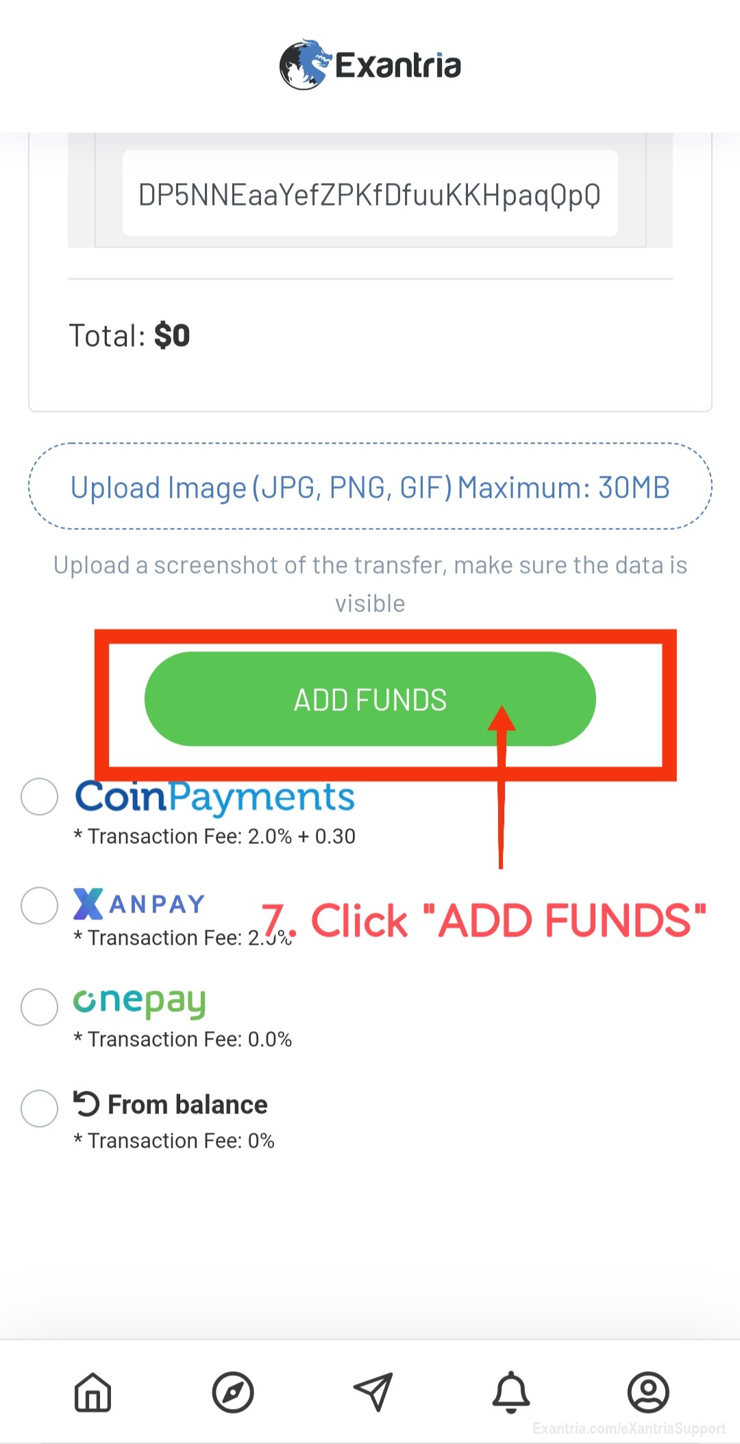 Wallet Top up from GCash (For Phillipines Users)