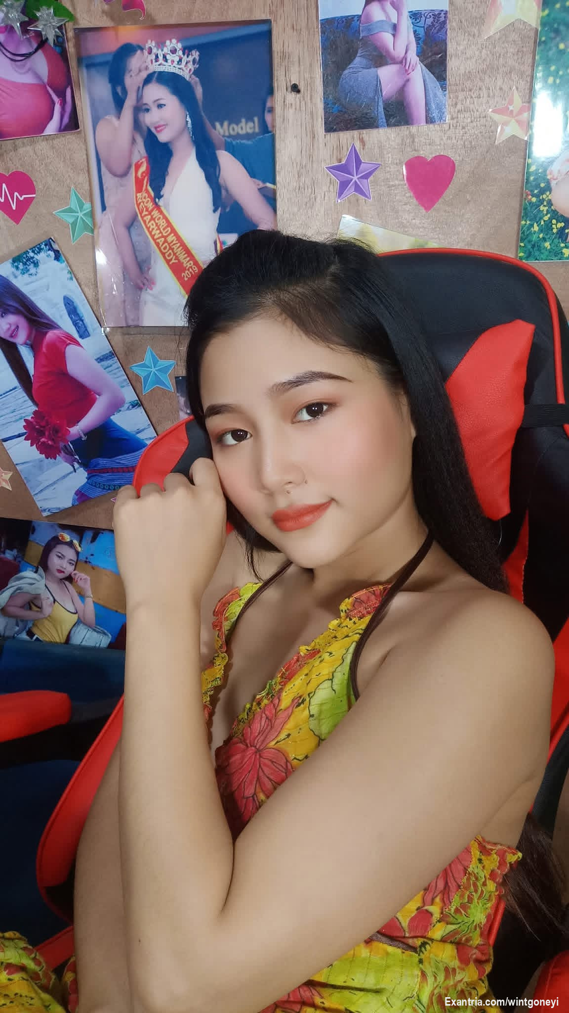 “If you want to see our beauty clearly, please become a member.”