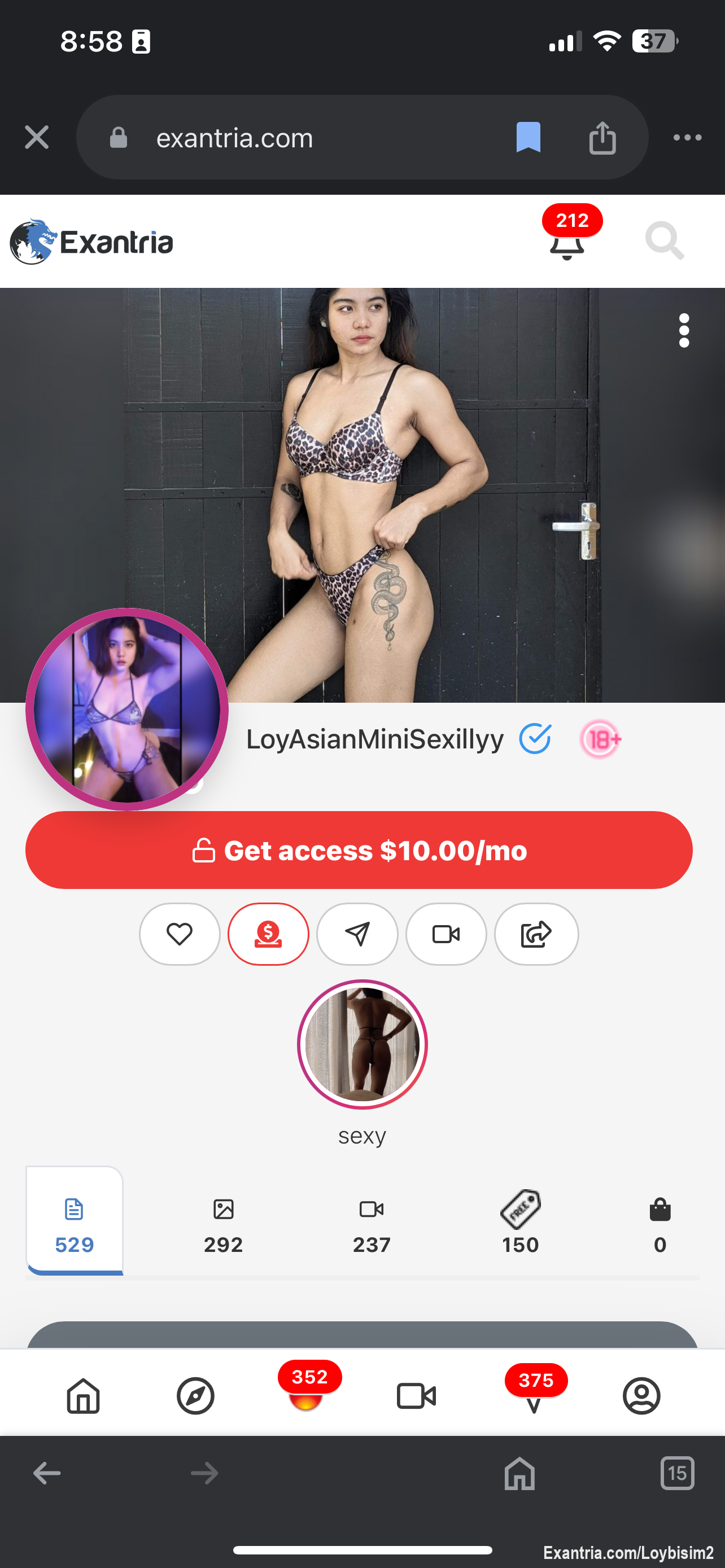 If u come this spicy acc 🤪😜😝

https://exantria.com/LoyBS
